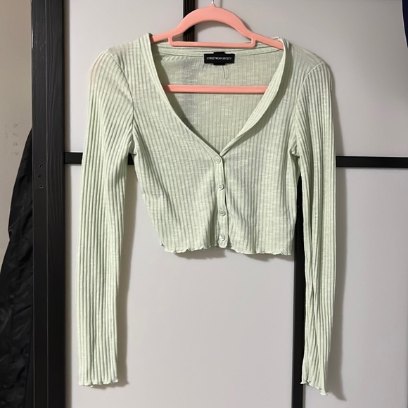 Pastel green cardigan - Picture 1 of 1